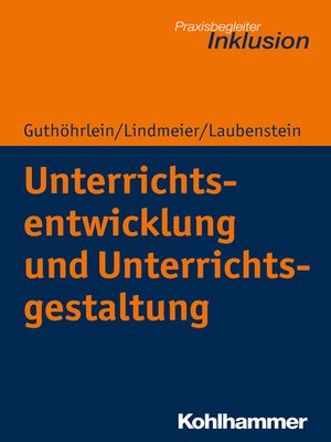cover image of Unterrichtsentwicklung und Unterrichtsgestaltung